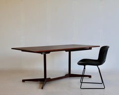A large wooden desk or table from franco Albini. Italy 60's