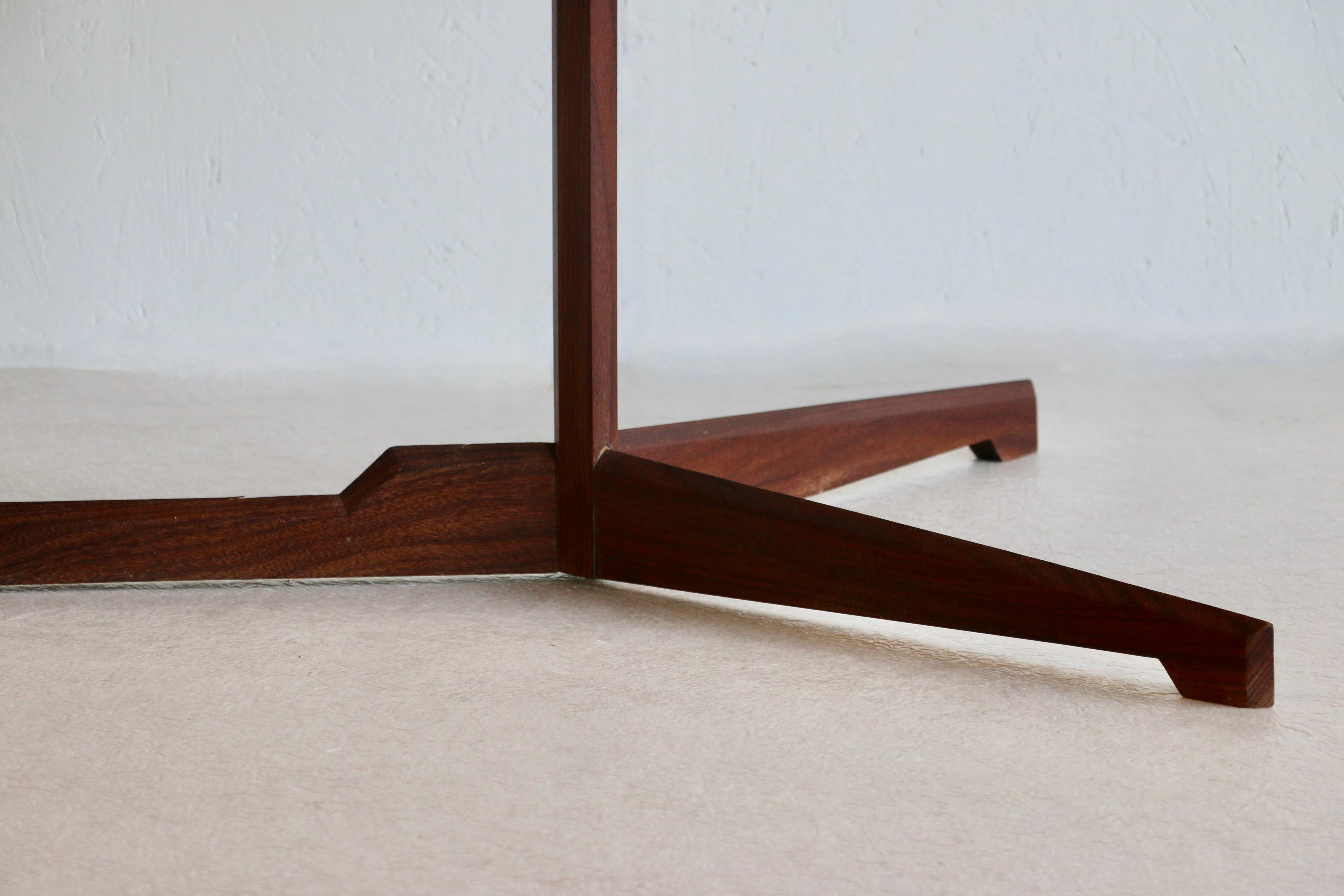 Veneer A large wooden desk or table from franco Albini. Italy 60's For Sale
