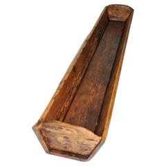 Großer schmiedeeiserner Scheunengefäß aus Holz aus dem Jahr 1860 mit hervorragendem Charakter
