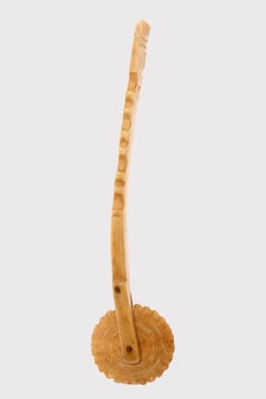 A larkspur, also known as a pastry cutter, made of bone, Italy 18th century.