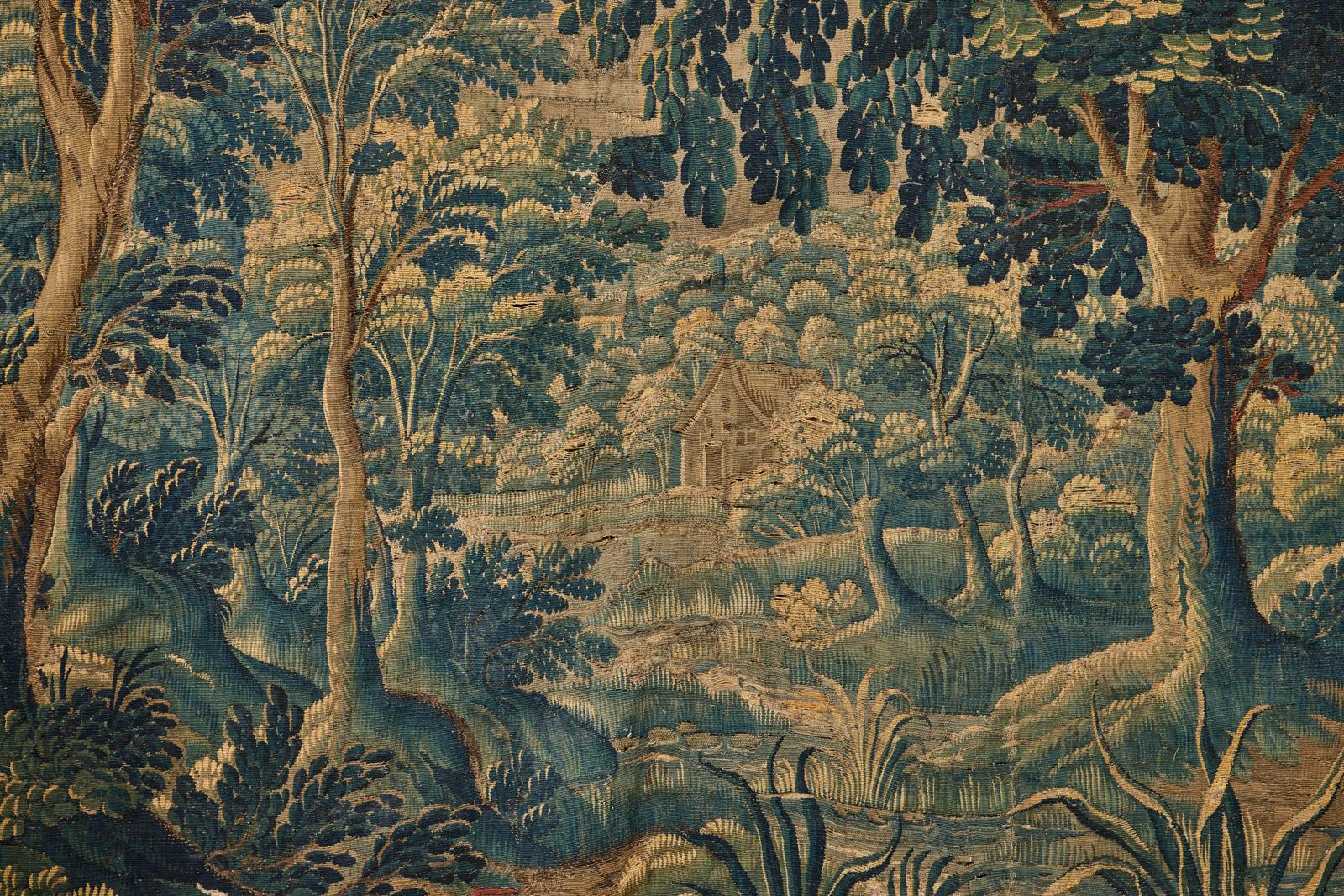 A Late 17th Century Flemish Verdure Tapestry 4