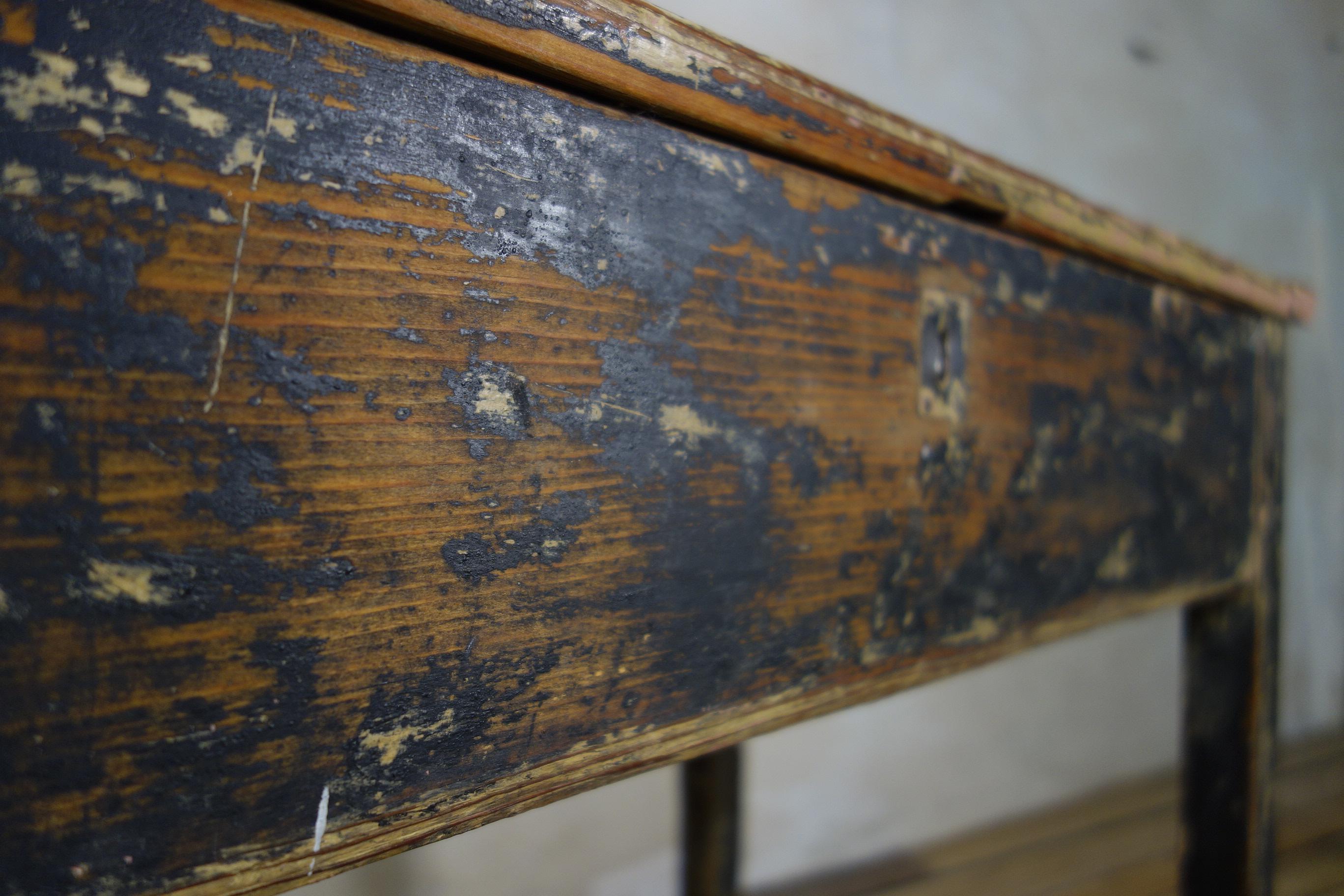 Late 18th Century French Primitive Slanted School Desk 2
