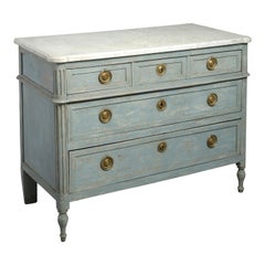 Late 18th Century Louis XVI Period Painted Commode