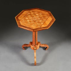 Late 18th Century Octagonal Games Table