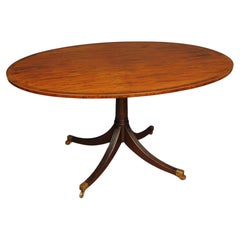 A Late 18th Century Oval Mahogany Breakfast Table