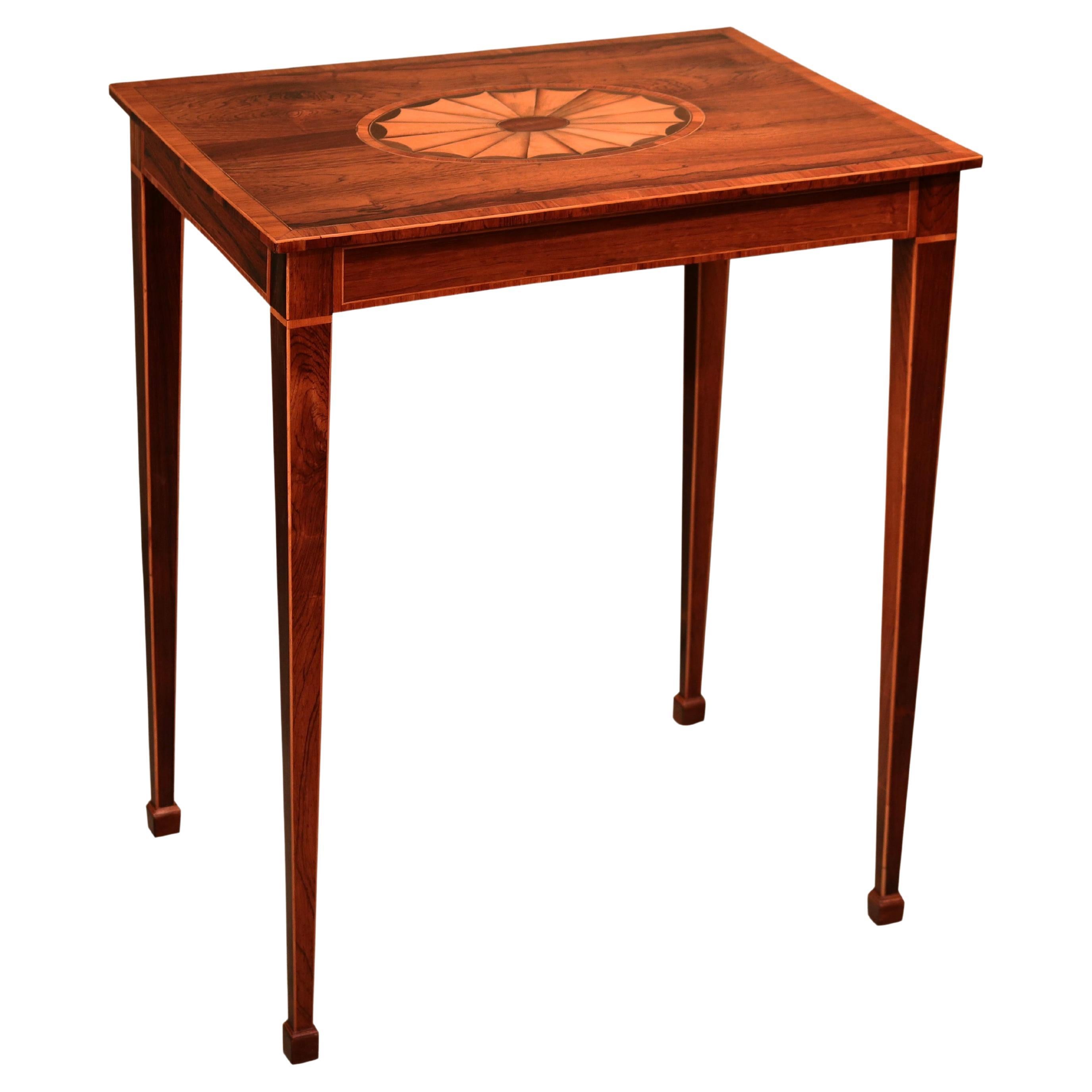 A late 18th century rosewood occasional table For Sale