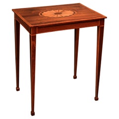 A late 18th century rosewood occasional table