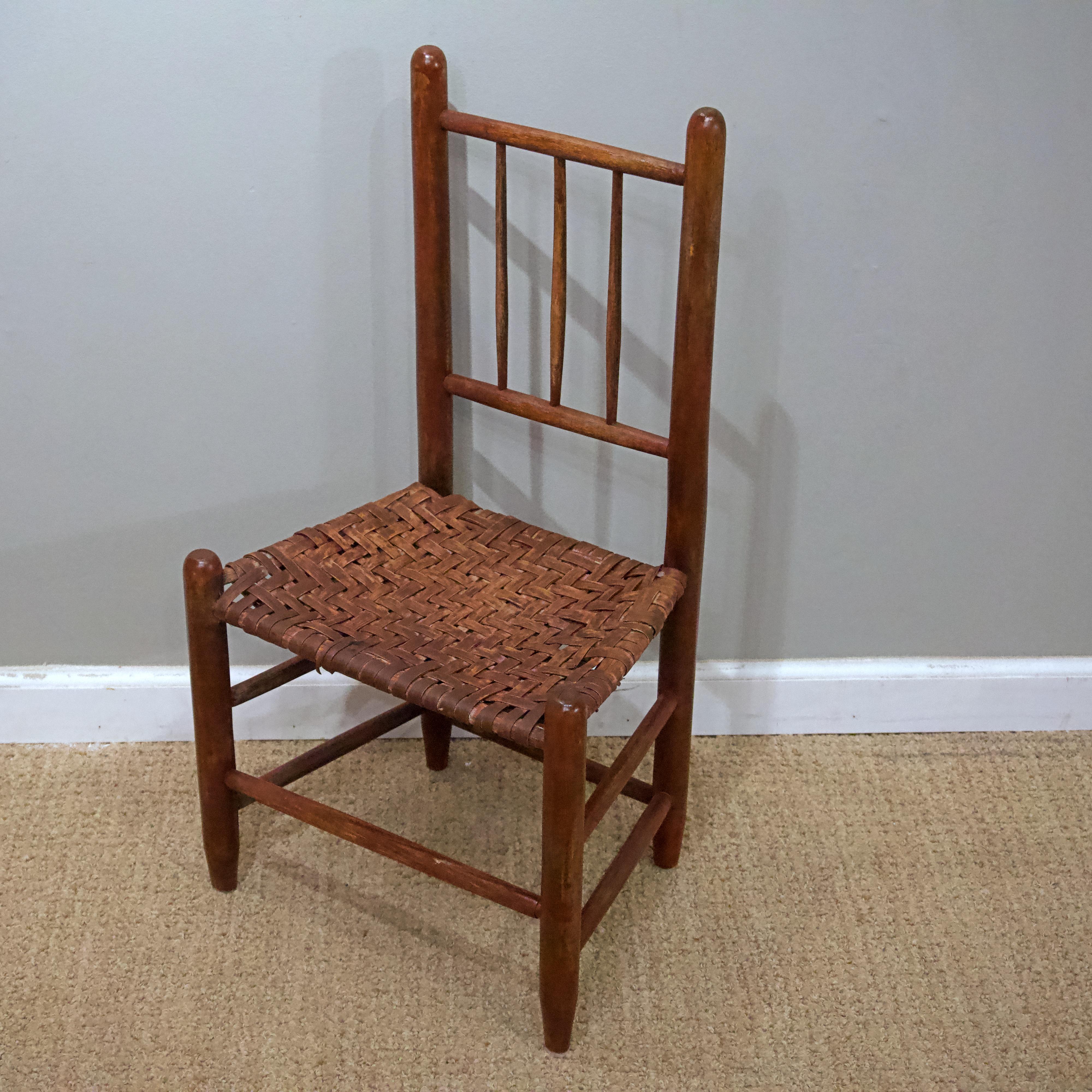 American Colonial Late 18th Century Side Chair For Sale