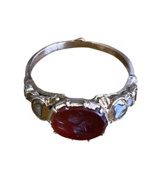 Fin du 18e siècle/début du 19e siècle Bague en creux