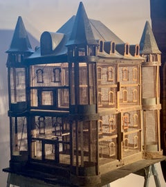 A late 19th C, Aviary / Bird House in a Magnificent Chateaux Style