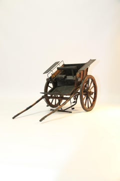 Late 19th Century English Detailed Scratch Built Model of a Horse Drawn Carriage