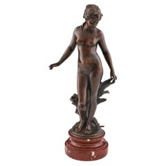 A Late 19th Century Bronze Sculpture by Auguste Moreau 