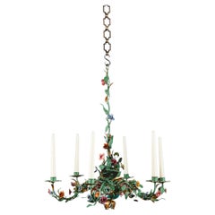Late 19th Century French Tole Chandelier