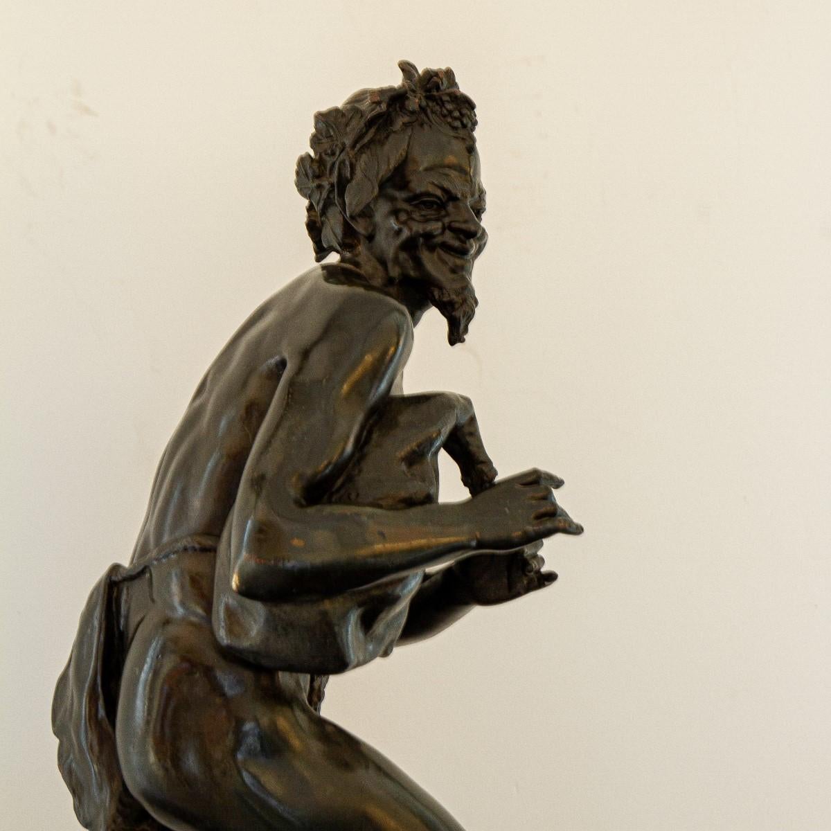 Late 19th Century Large French Bronze of a Musician 3