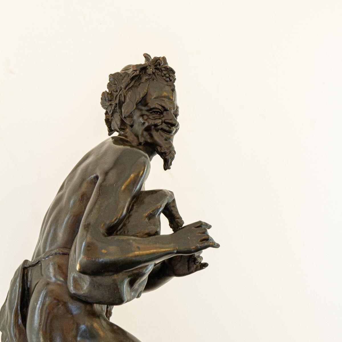 Late 19th Century Large French Bronze of a Musician 4