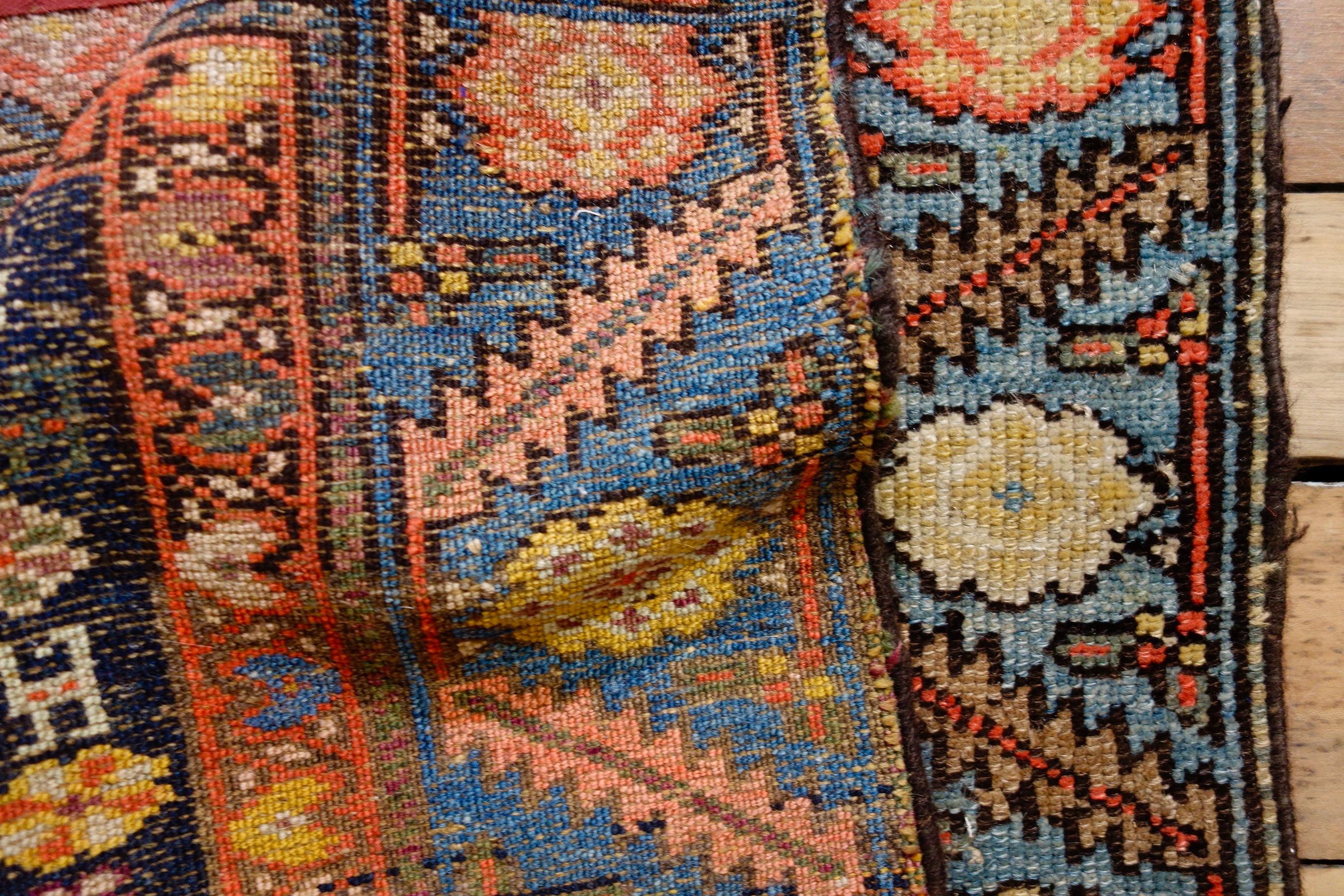 Late 19th Century Long Near Pair of Malayer Persian Runners, Rugs Colourful 9