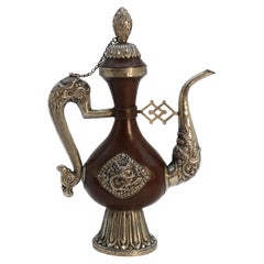 A late 19th century north Indian/Tibetan ceremonial ritual ewer. circa 1890