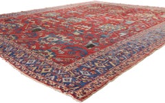 A Late 19th Century Persian Serapi Masterpiece of Monumental Elegance