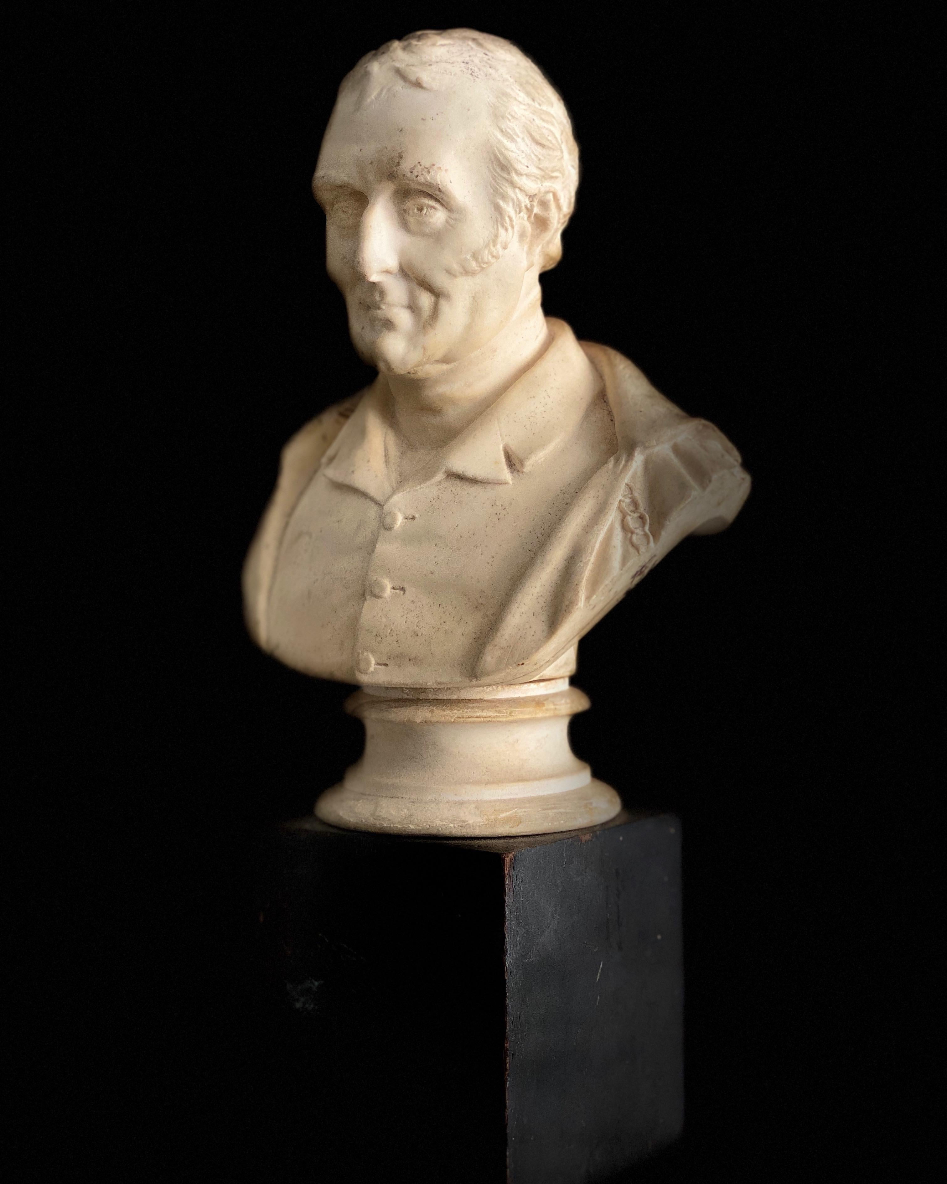 Late 19th Century Plaster Bust of the Duke of Wellington 5
