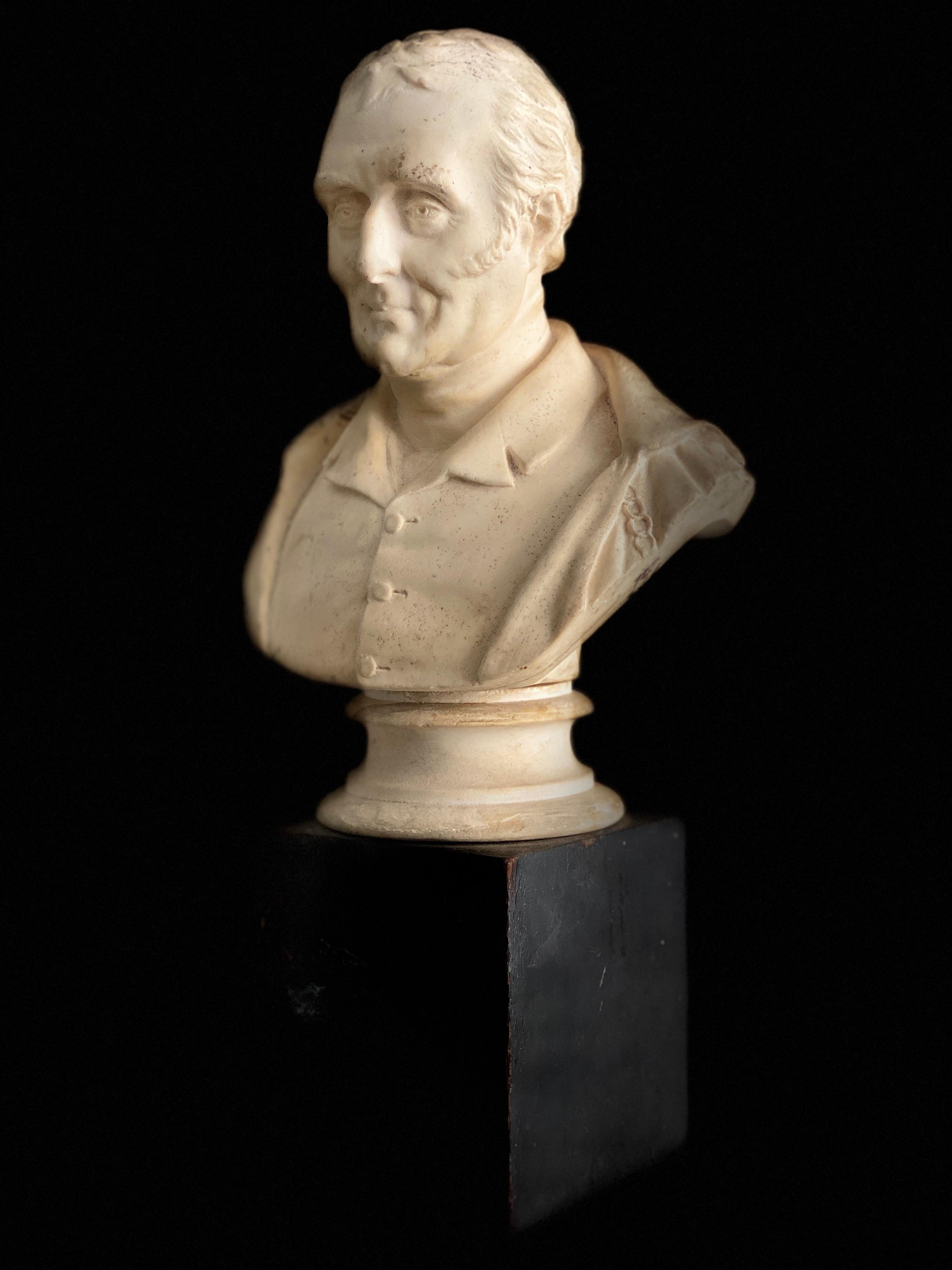 Late 19th Century Plaster Bust of the Duke of Wellington 6