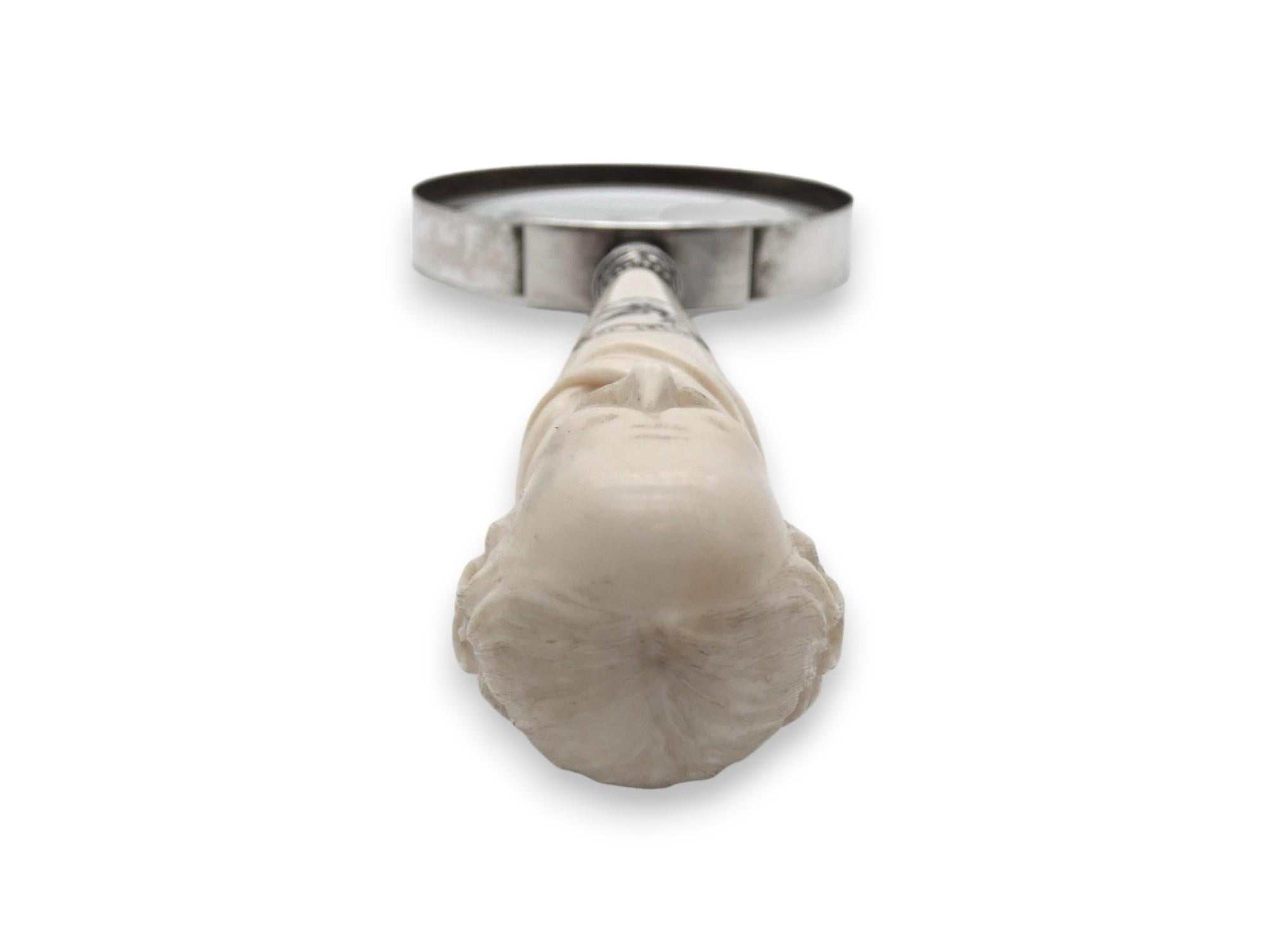 Silver A Late 19th Century Sassoon Family Magnifying Glass For Sale