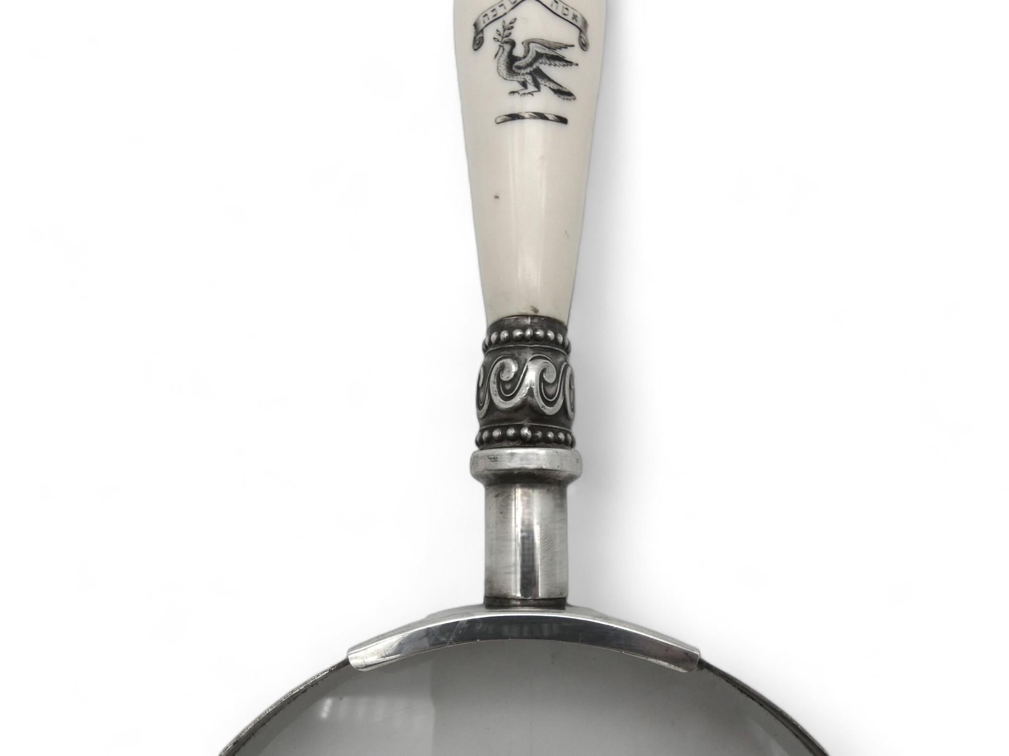 A Late 19th Century Sassoon Family Magnifying Glass For Sale 2