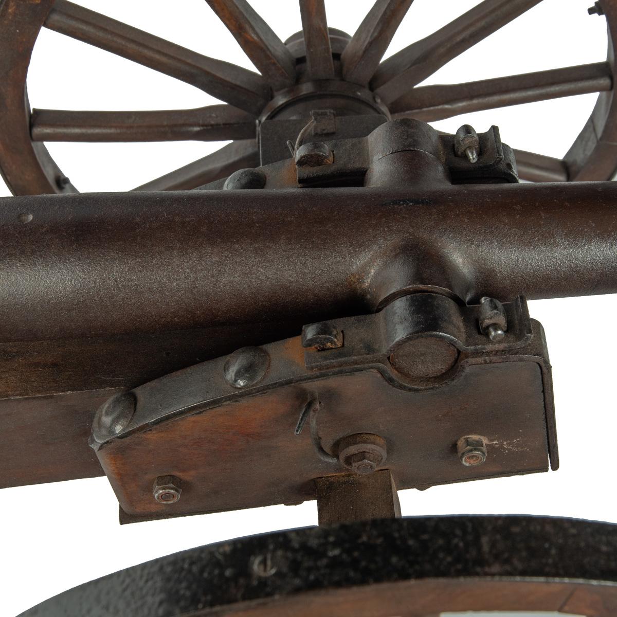 A late 19th century scale model of field cannon For Sale 1