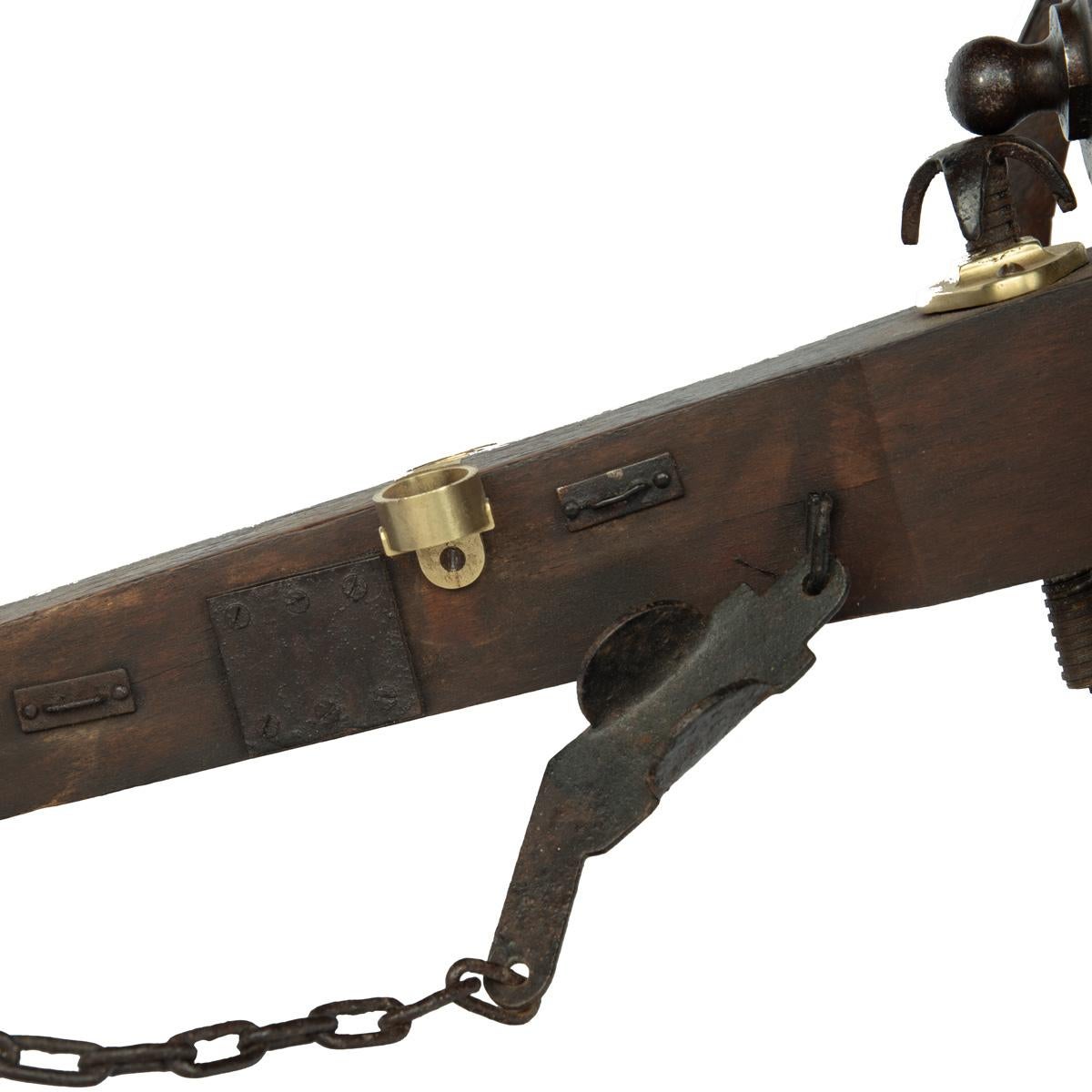 A late 19th century scale model of field cannon For Sale 3