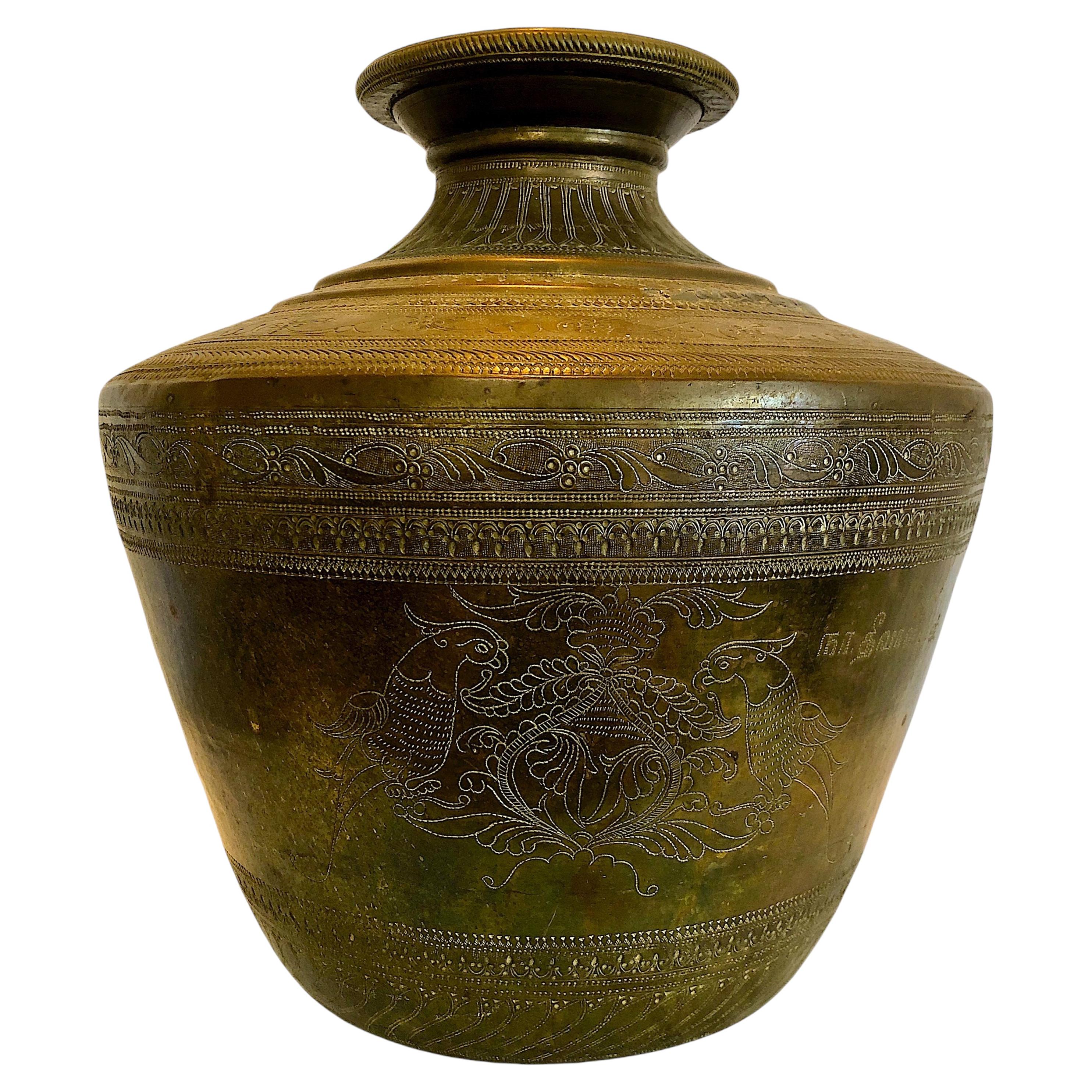 A Late 19th-century Tamil Ritual and Utilitarian Bronze Water Vessel