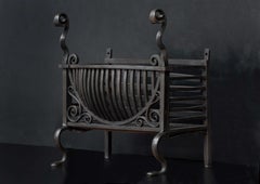 Late 19th Century Wrought Iron Firebasket