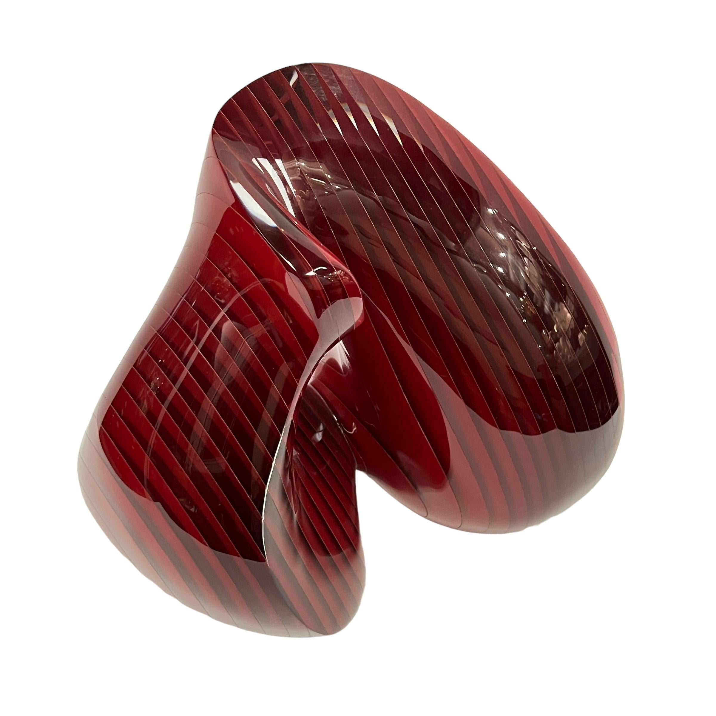 Sculpture américaine en acrylique stratifié de la fin du XXe siècle Titan par, Stephan Weiss en vente 3