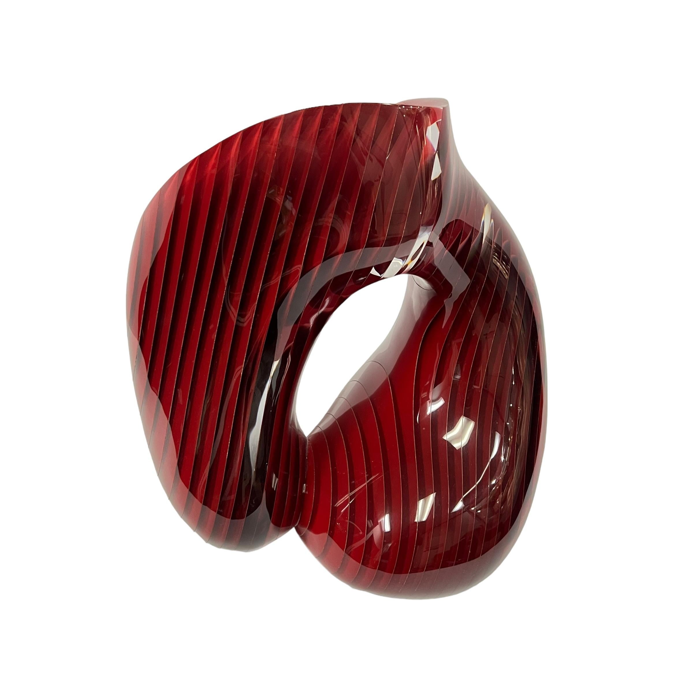 Sculpture américaine en acrylique stratifié de la fin du XXe siècle Titan par, Stephan Weiss en vente 5