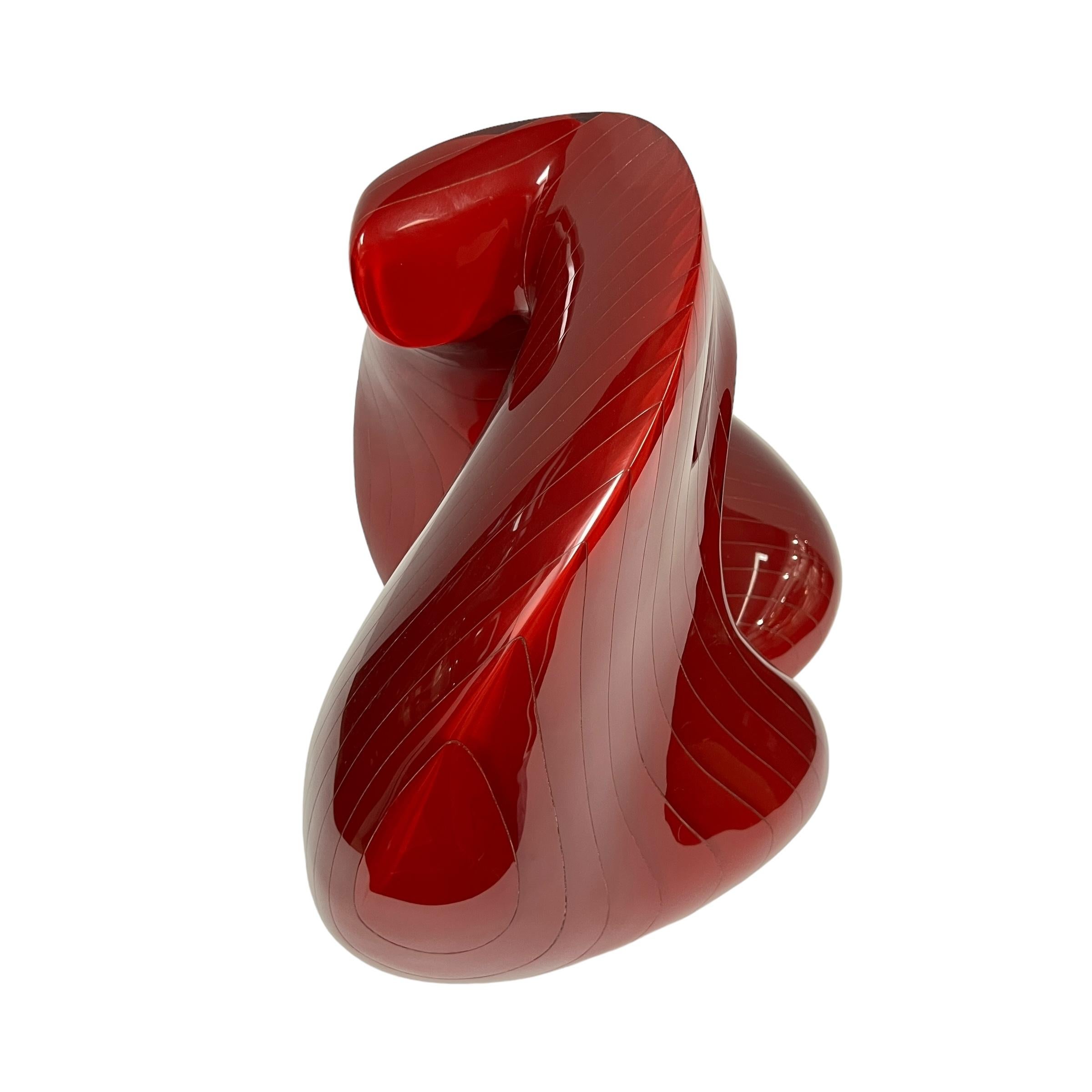 Sculpture américaine en acrylique stratifié de la fin du XXe siècle Titan par, Stephan Weiss en vente 7