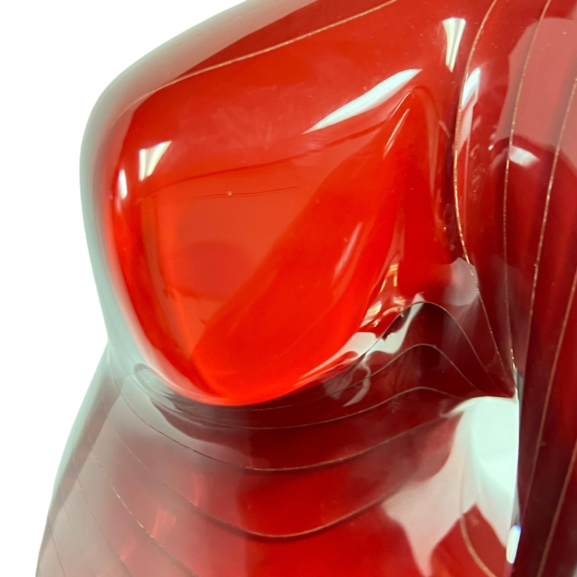 Sculpture américaine en acrylique stratifié de la fin du XXe siècle Titan par, Stephan Weiss en vente 10