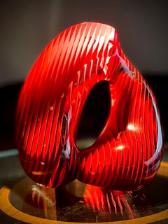 Eine amerikanische Acryl-Laminat-Skulptur des späten 20. Jahrhunderts Titan von, Stephan Weiss