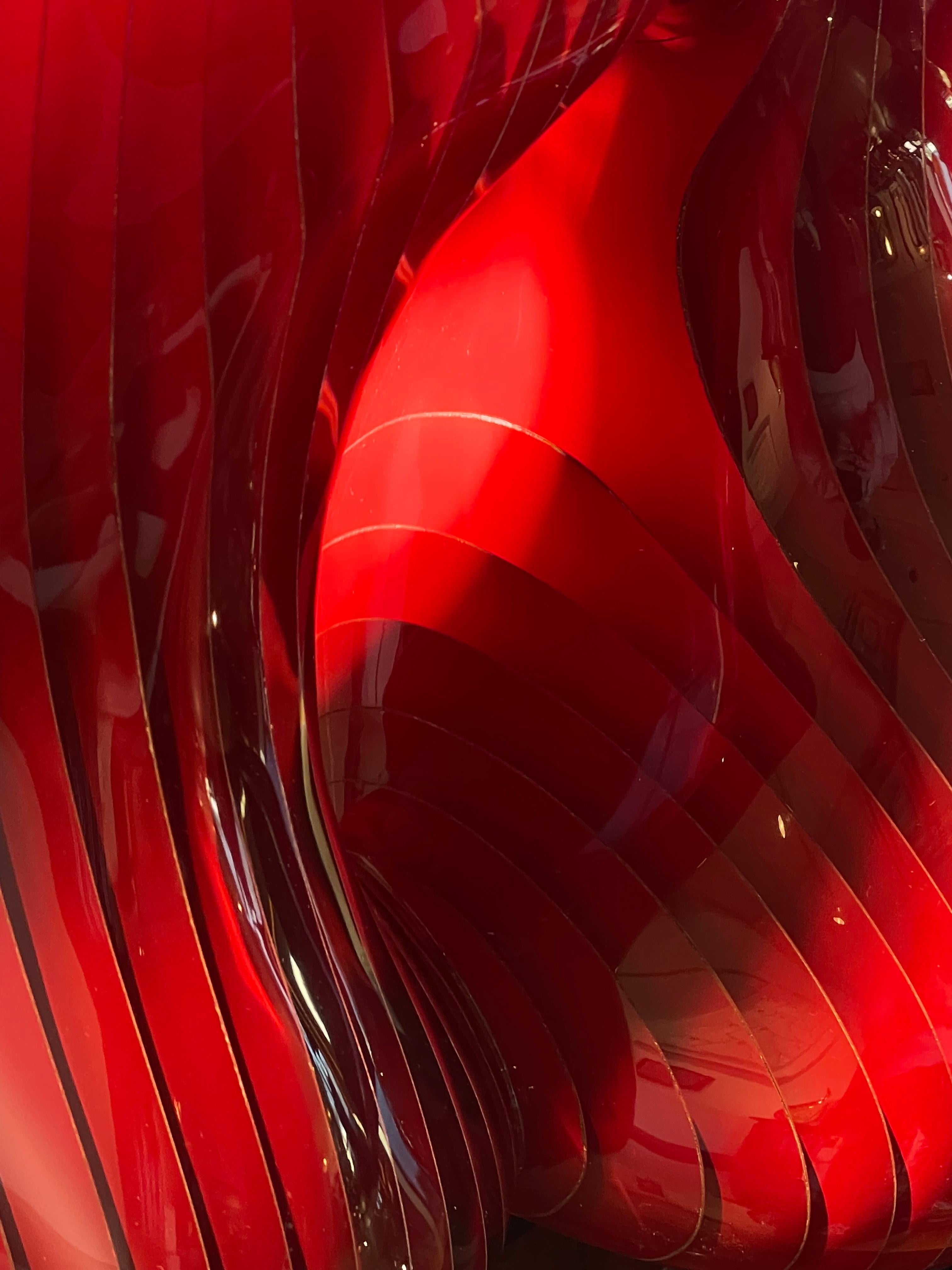 Moderne Sculpture américaine en acrylique stratifié de la fin du XXe siècle Titan par, Stephan Weiss en vente