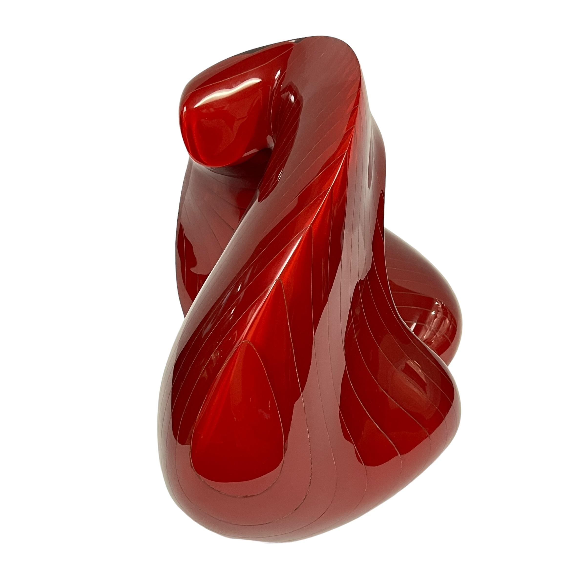 Américain Sculpture américaine en acrylique stratifié de la fin du XXe siècle Titan par, Stephan Weiss en vente