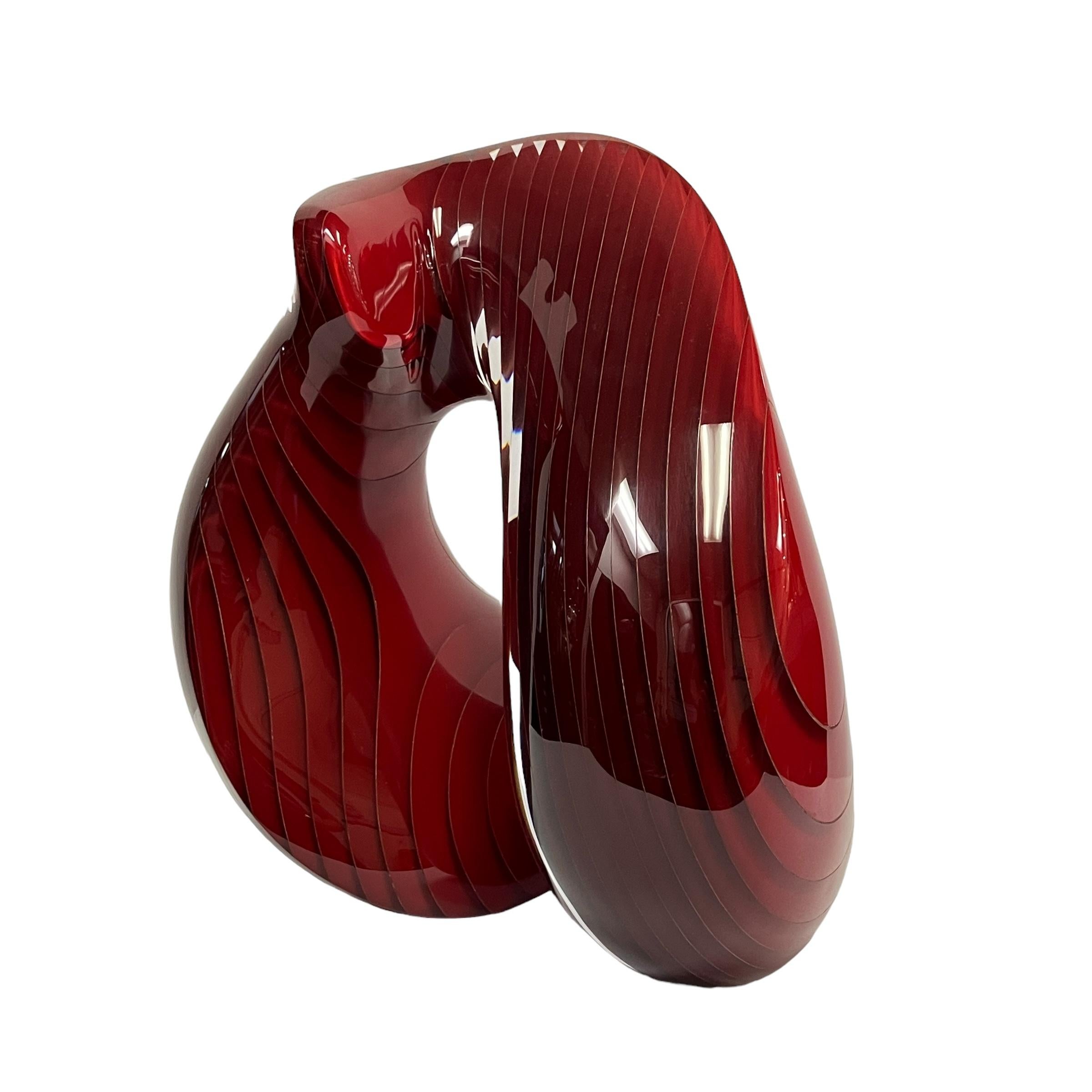 20ième siècle Sculpture américaine en acrylique stratifié de la fin du XXe siècle Titan par, Stephan Weiss en vente