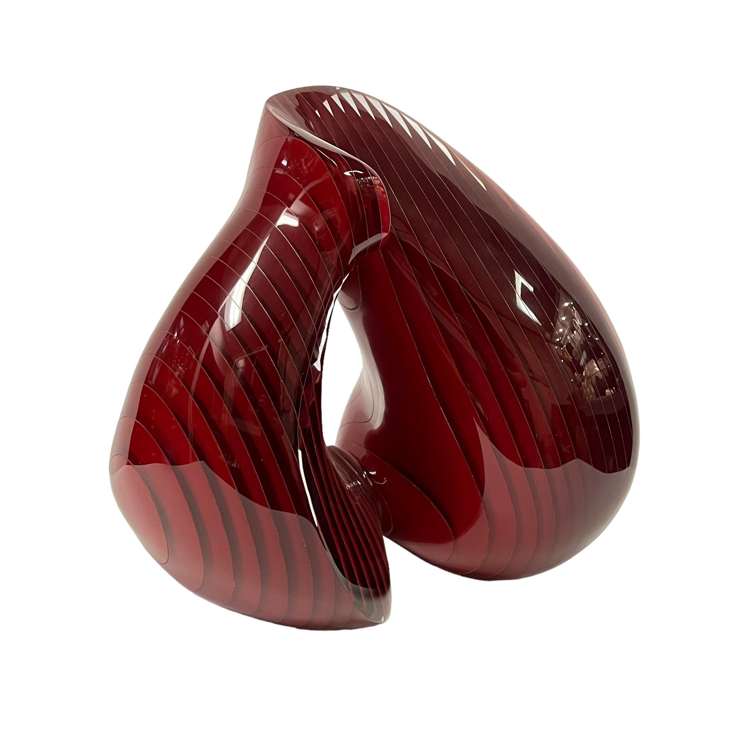 Acrylique Sculpture américaine en acrylique stratifié de la fin du XXe siècle Titan par, Stephan Weiss en vente