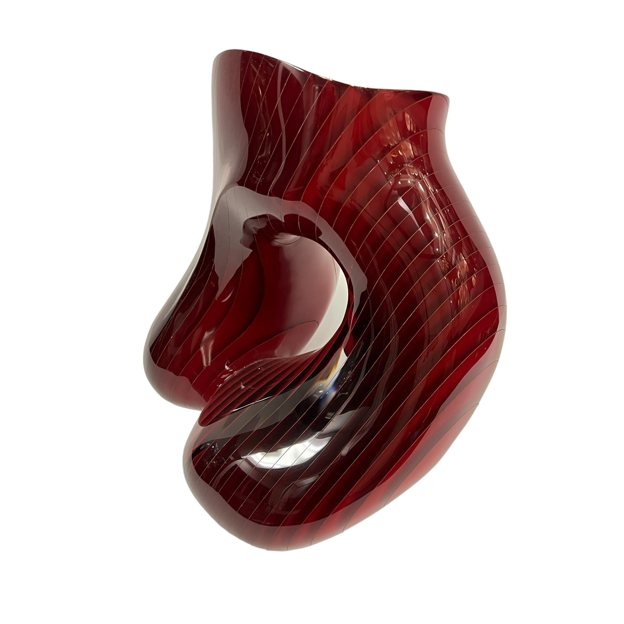 Sculpture américaine en acrylique stratifié de la fin du XXe siècle Titan par, Stephan Weiss en vente 1