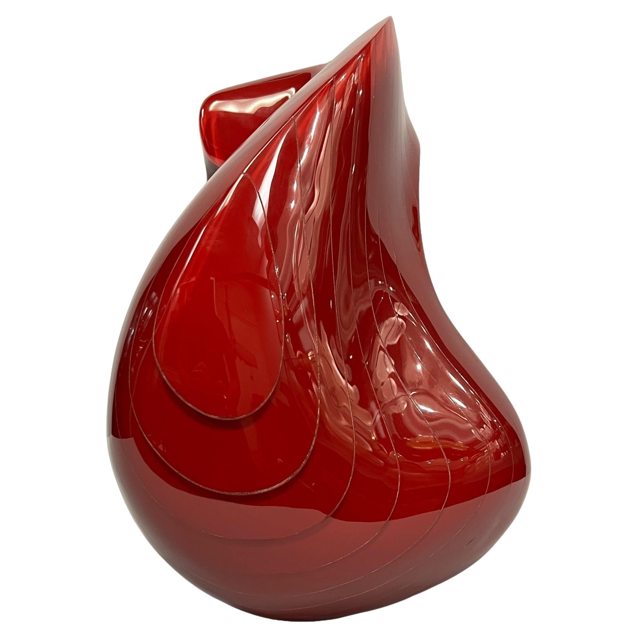 A Late 20th Century American Laminated Acrylic Sculpture Titan by, Stephan Weiss