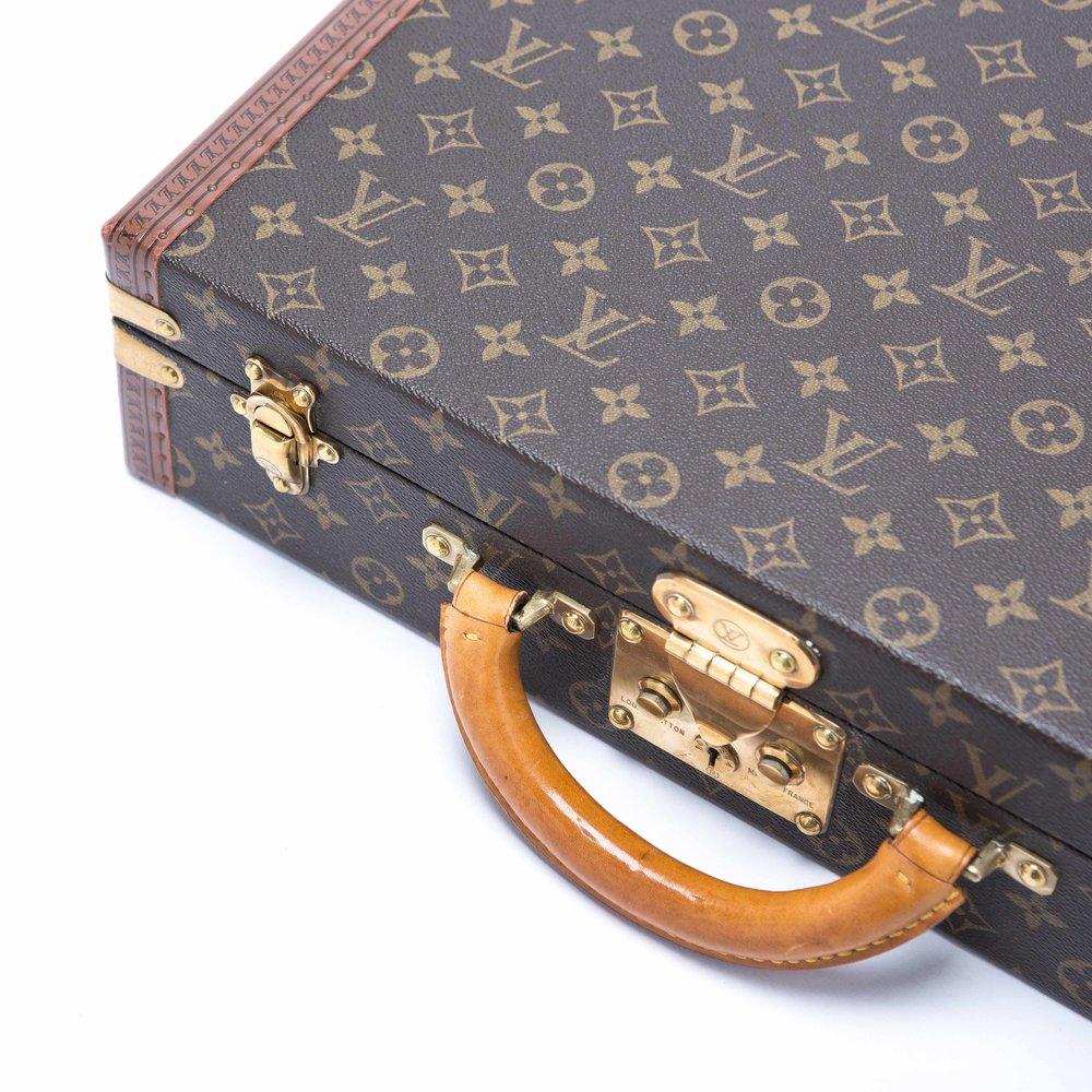 Late 20th Century Louis Vuitton President Case with Keys 1