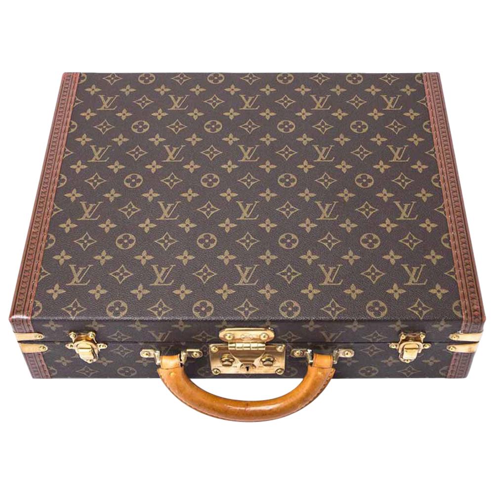 Late 20th Century Louis Vuitton President Case with Keys