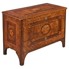 Used A Late Eighteenth Century North Italian Marquetry Commode