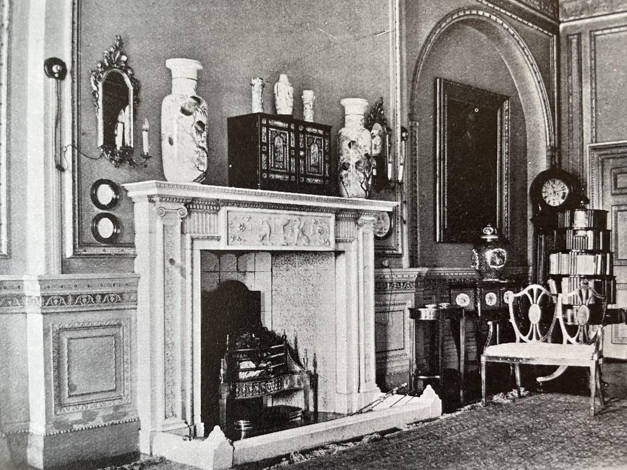 18th Century A Late Eighteenth Century Statuary Marble Chimneypiece after Robert Adam For Sale