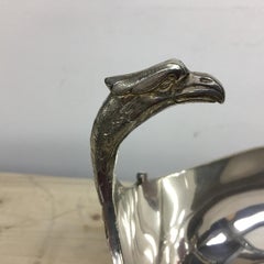 Late Empire Silver Plated British Oval Centrepiece