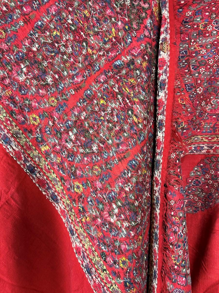 Kani-Schal aus der späten Mogul-Dynastie für den Export - Ostindien-Kompanie Ende 18. im Angebot 6