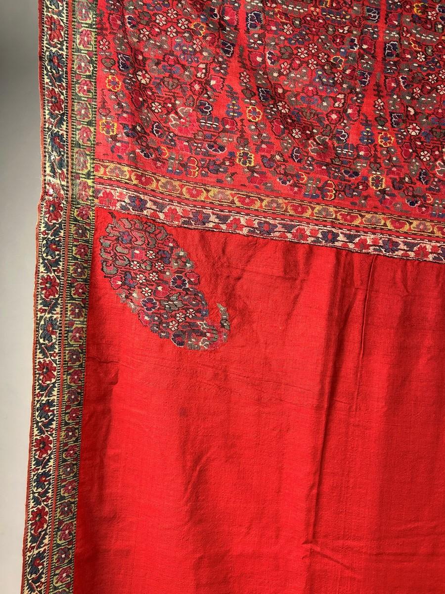 Kani-Schal aus der späten Mogul-Dynastie für den Export - Ostindien-Kompanie Ende 18. (Pink) im Angebot