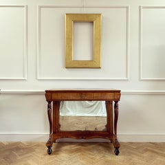 A Late Nineteenth Century Sanded and Giltwood Frame