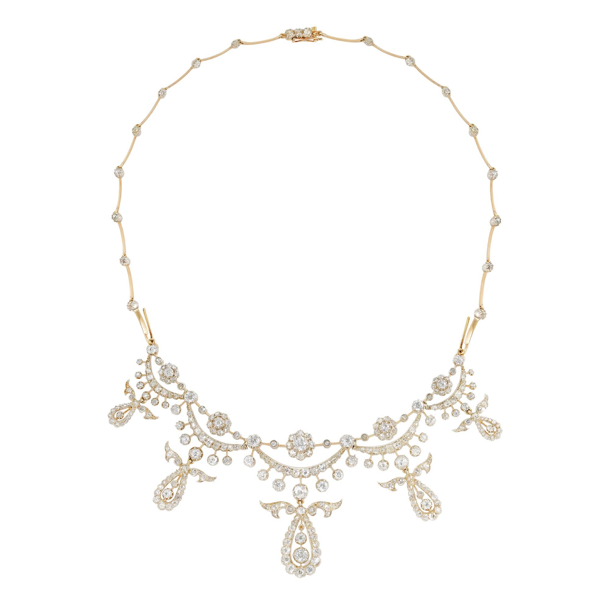 Women's or Men's A late Victorian diamond-set tiara For Sale